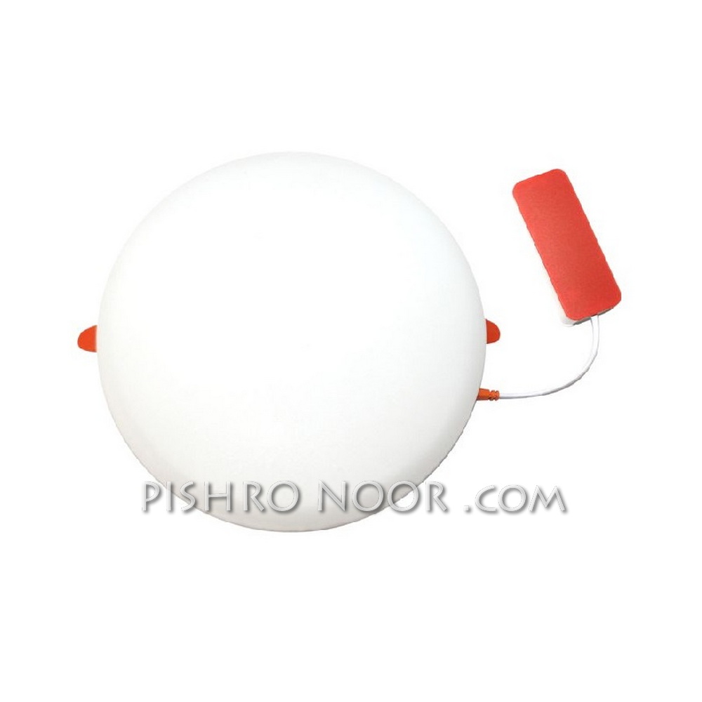 پنل توکار گرد فریم لس 24 وات DOB سان لوکس مدل IFP24R