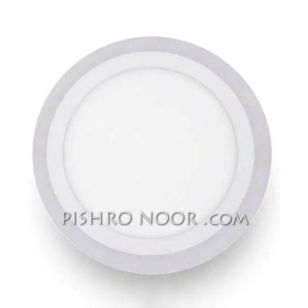 پنل دو رنگ سه حالته روكار گرد ٣+٦ وات سان لوکس