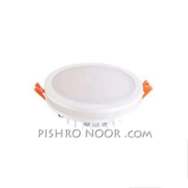 پنل رنگي سفيد توكار گرد ٢٠ وات سان لوکس مدل PL2070R