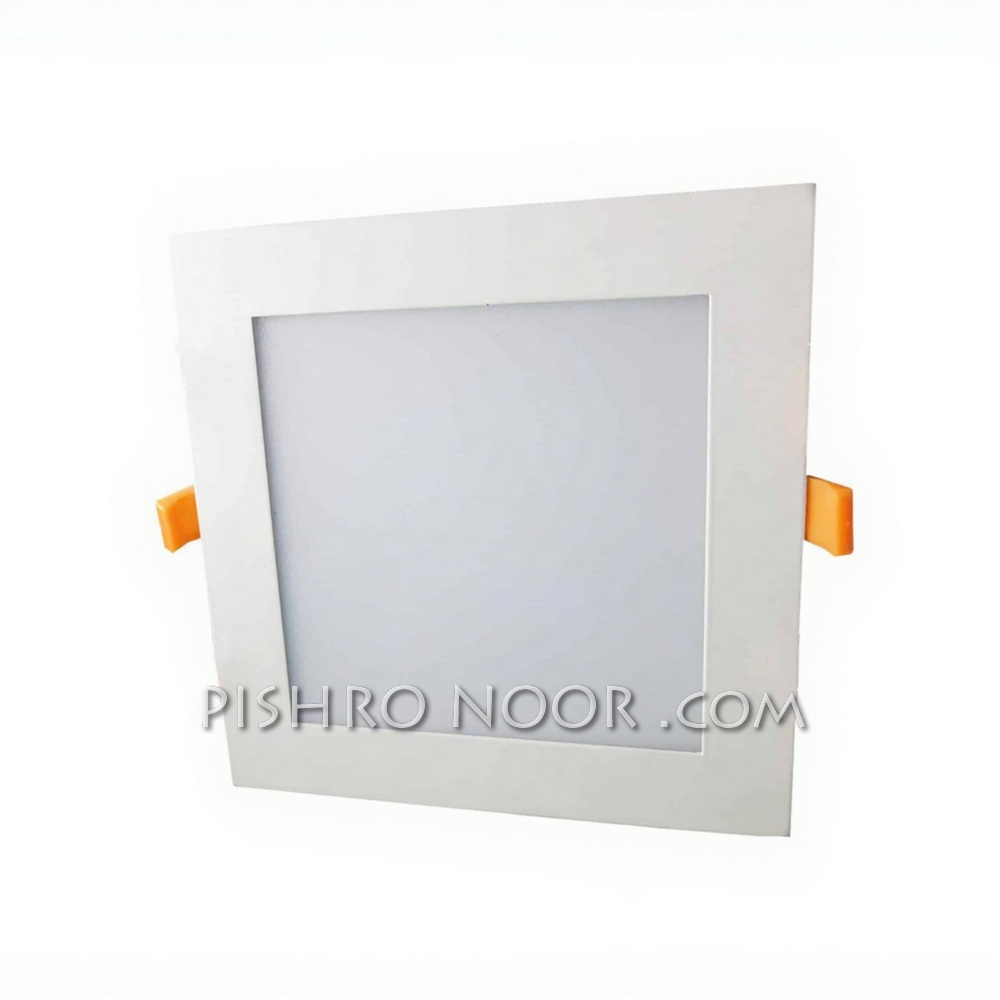 پنل سقفی توكار مربع 6 وات سان لوکس
