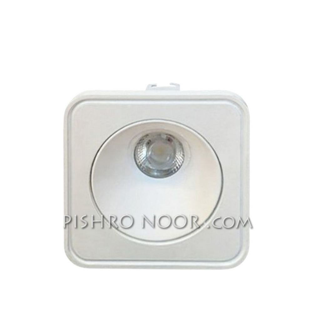 چراغ سقفی تک شعله توکار COB تات نور 12 وات