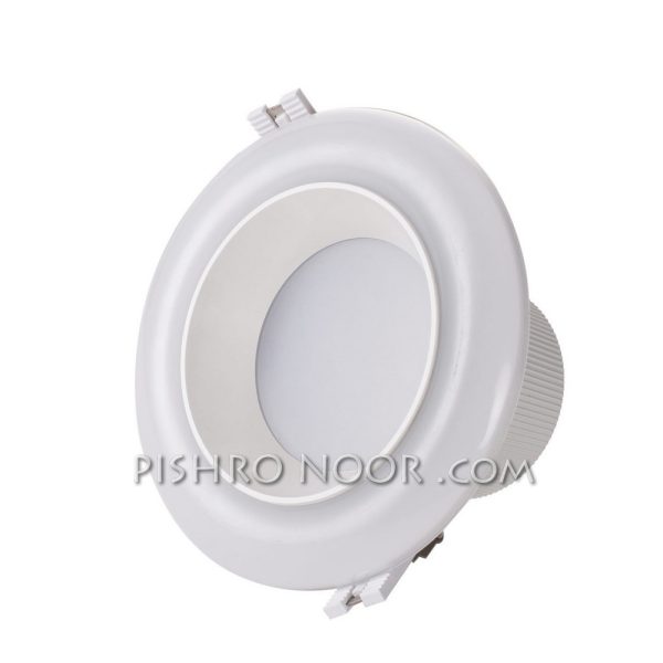 پنل سقفی دو رنگ ريموت دار توكار ديمردار 10 وات سان لوکس