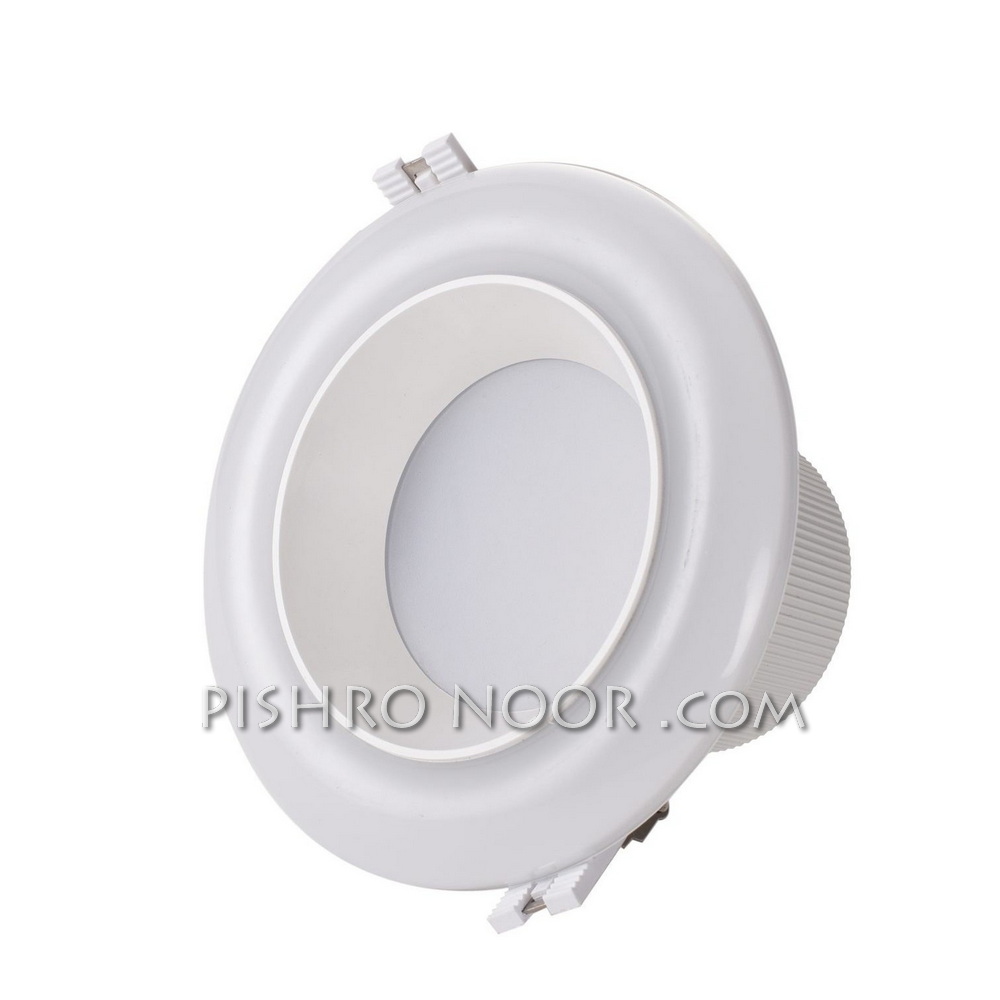 پنل سقفی دو رنگ ريموت دار توكار ديمردار 10 وات سان لوکس