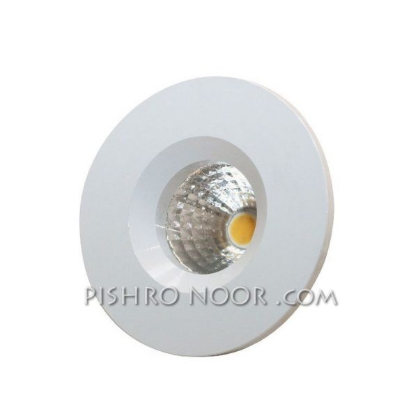 چراغ سقفی توکار چشمی 3 وات سان لوکس مدل ASL3R