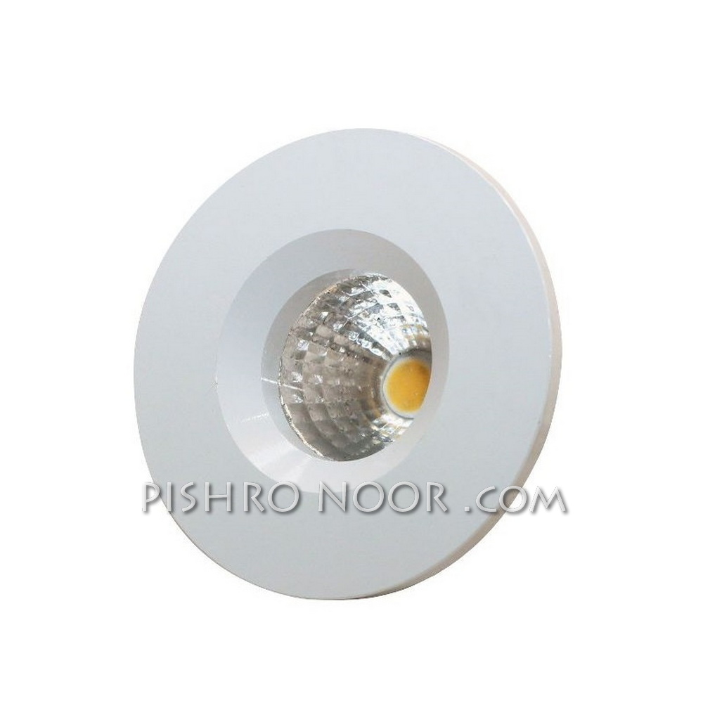 چراغ سقفی توکار چشمی 3 وات سان لوکس مدل ASL3R