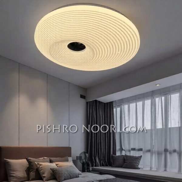 چراغ سقفی سه حالته ریموت دار آلما 72 وات مدل 605