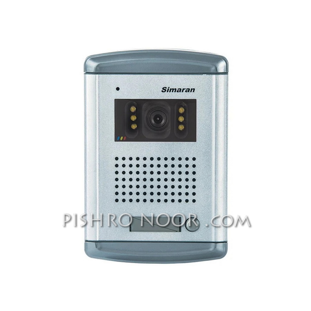 پنل آیفون تصویری سیماران مدل فراز با سوییچر 1 واحدی VFAC1