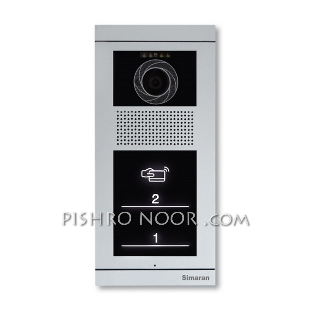 پنل تصویری سیماران 2 واحدی مدل فرداد لمسی VFBT2