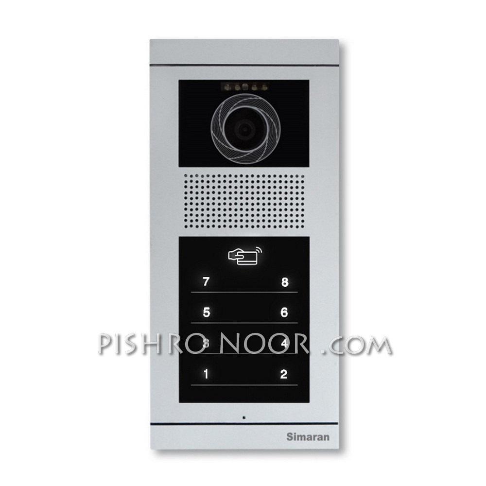 پنل تصویری سیماران 8 واحدی مدل فرداد لمسی VFBT8