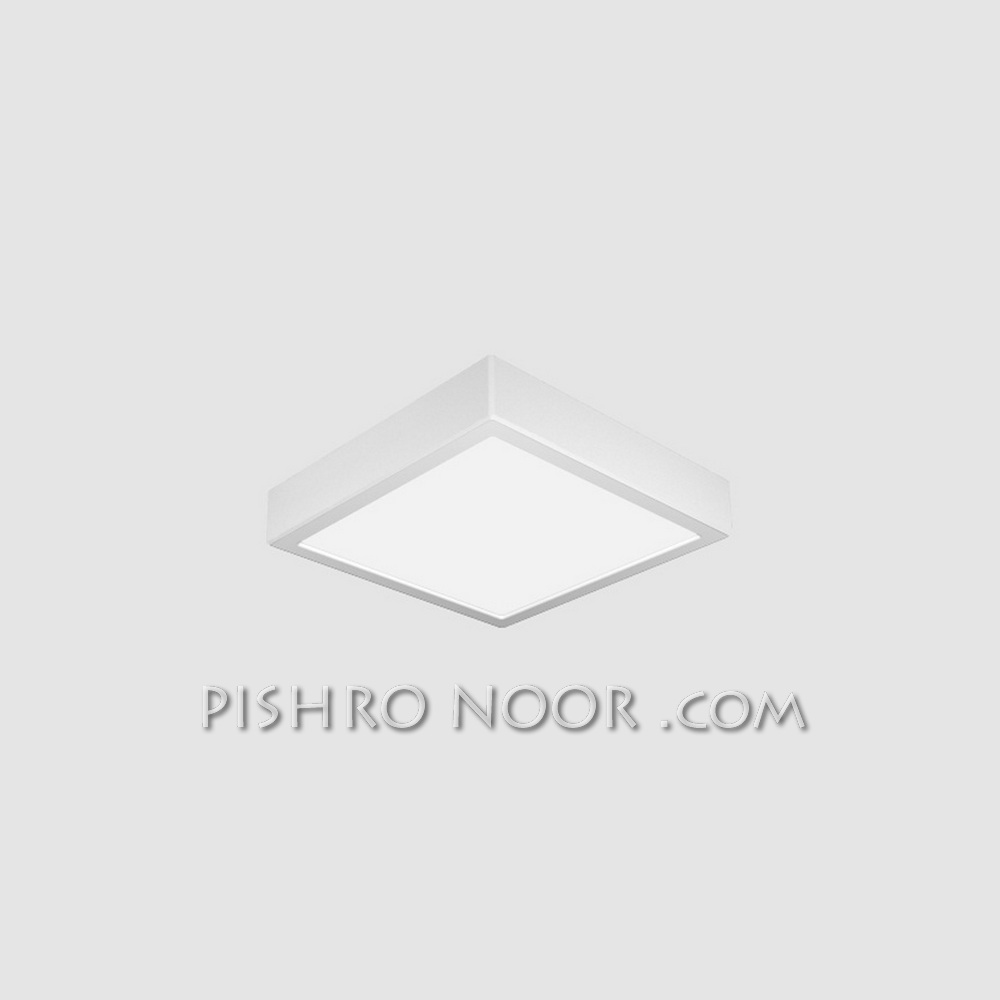 پنل سقفی مربع روکار 25 وات دانلایت مازی نور مدل آریانا