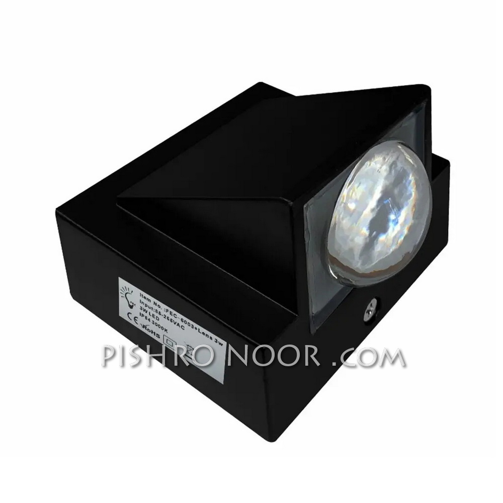 چراغ دکوراتیو 3 وات لنزدار فاین الکتریک FEC-6003LENS