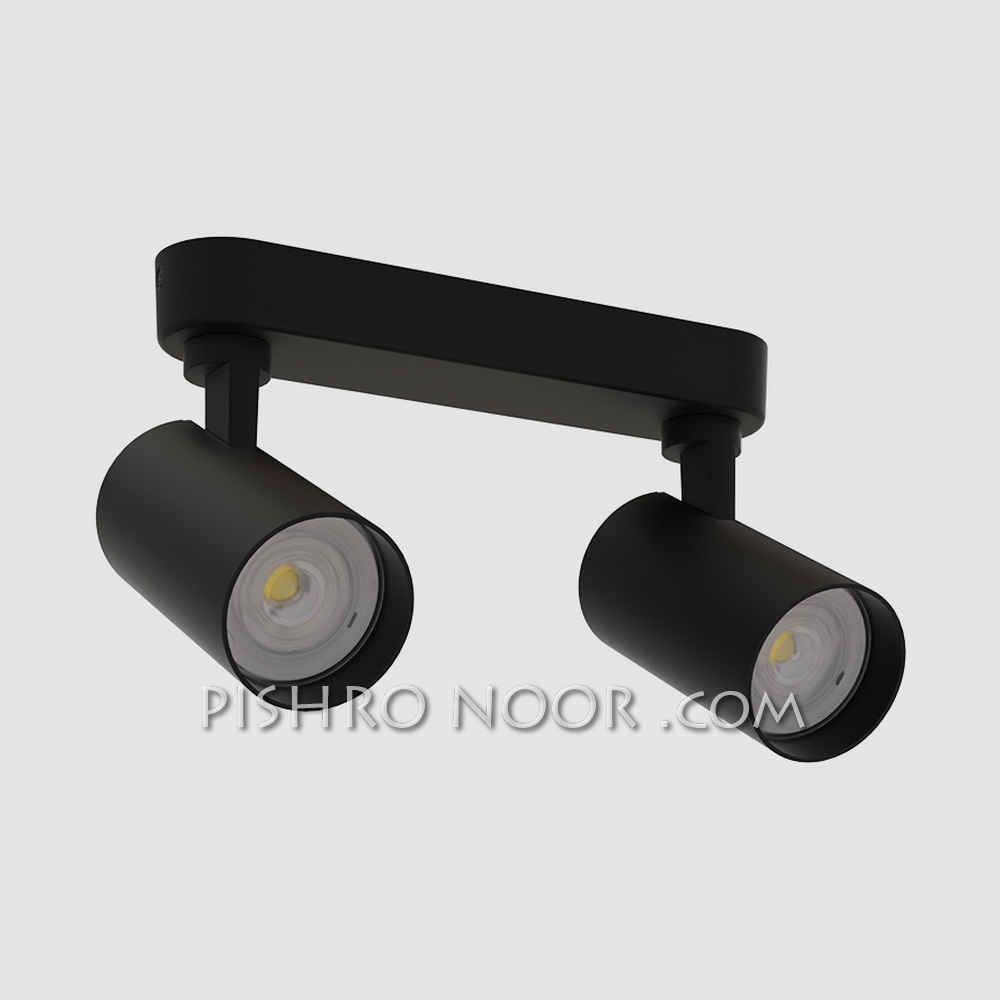 چراغ سقفی LED روکار دو قلو 60 وات مدل هانی مازی نور